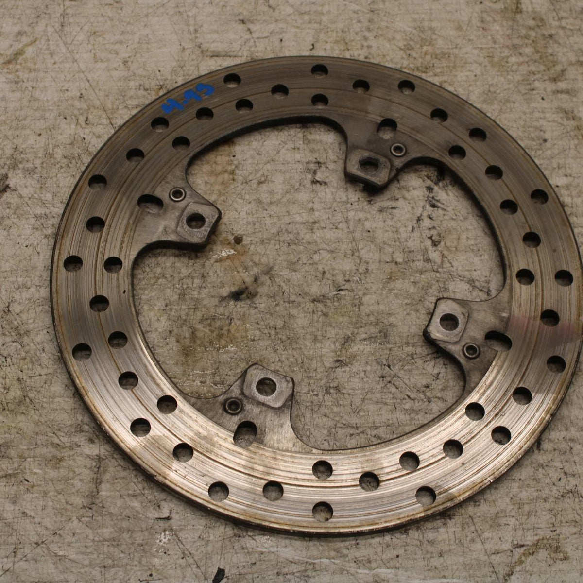 08-10 DUCATI 848 REAR ROTOR BACK BRAKE DISC BB369
