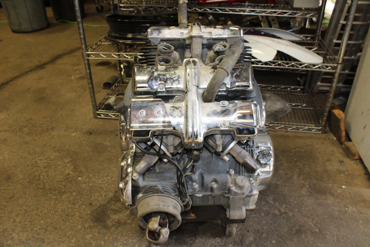 05-06 YAMAHA ROYAL STAR XVZ1300TF ENGINE MOTOR BB697
