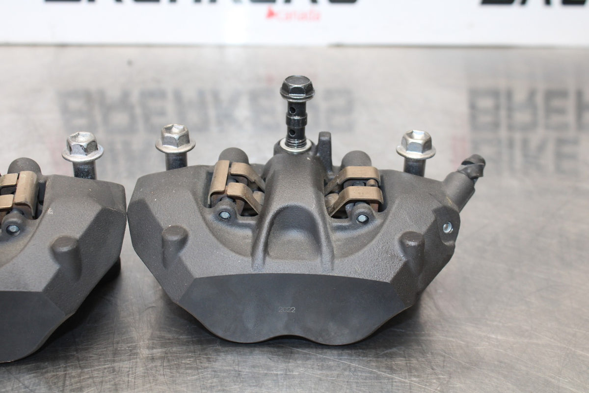 21-23 KAWASAKI NINJA ZX6R RIGHT LEFT FRONT BRAKE CALIPER SET PAIR CALIPERS BB179