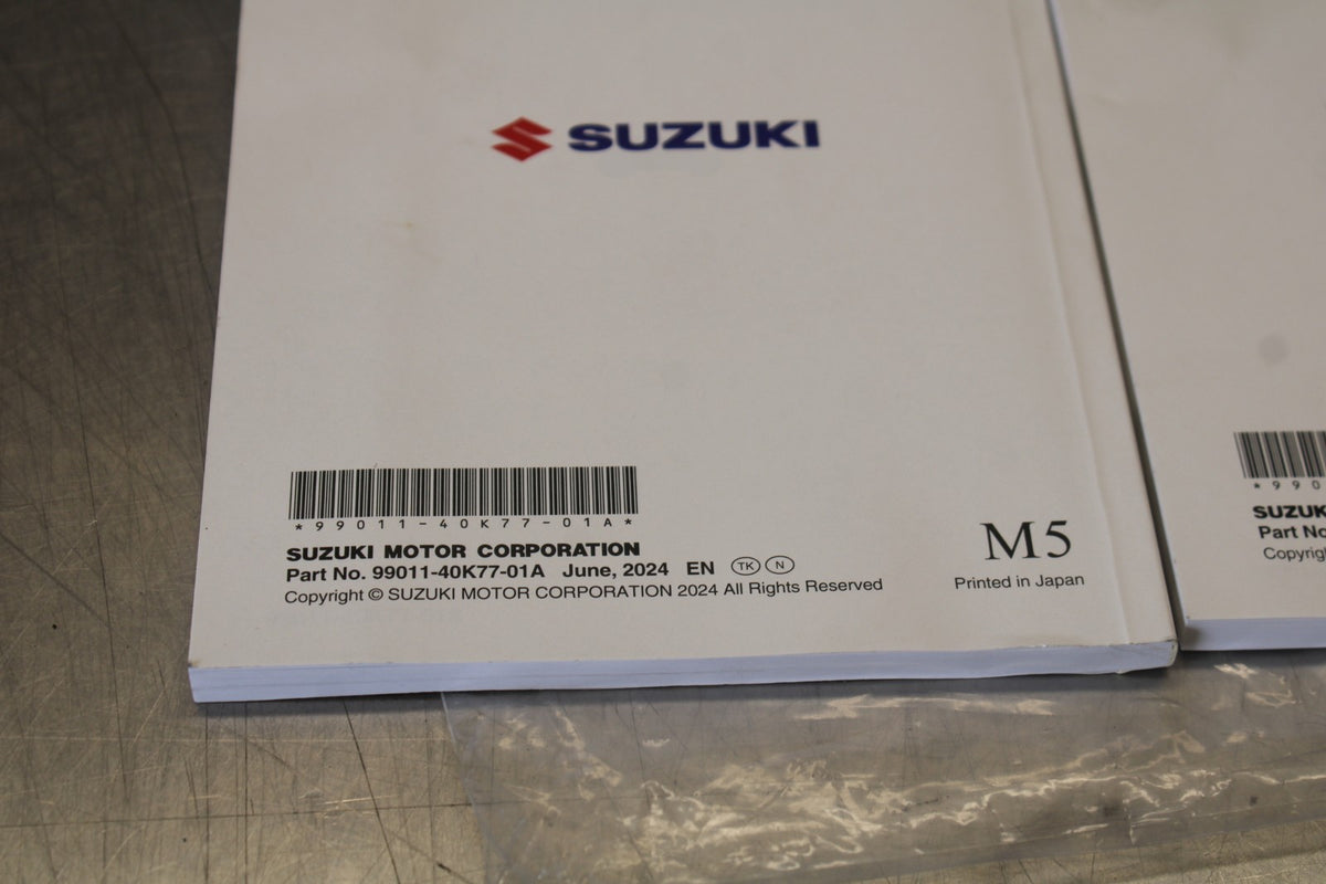 11-26 SUZUKI GSXR750 ORIGINAL OWNERS MANUAL BOOK BB882