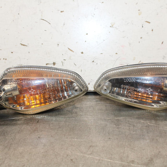 15-18 HONDA CB300FA FRONT LEFT RIGHT TURN SIGNALS LIGHT INDICATORS BB646