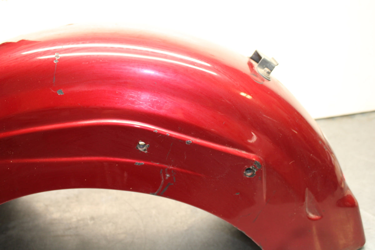 03-08 KAWASAKI VULCAN 1600 REAR BACK WHEEL FENDER MUD GUARD BB754