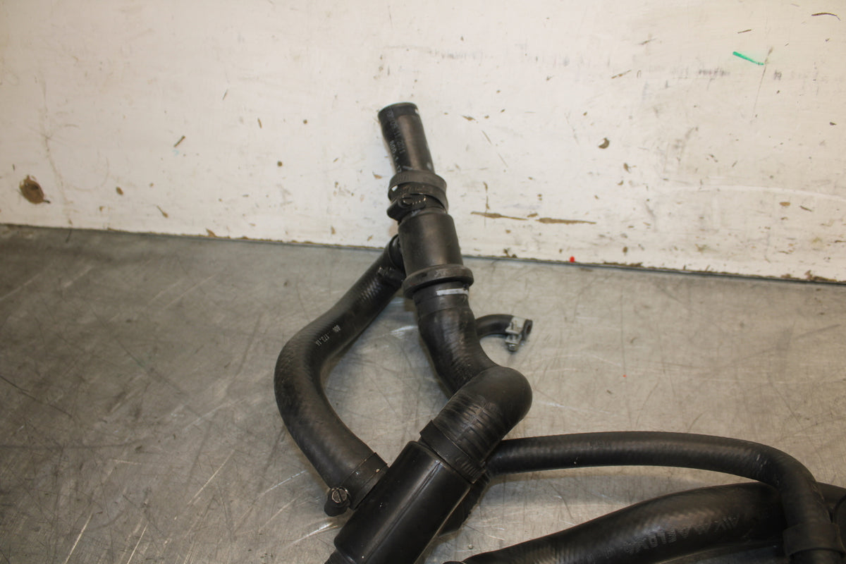 12-13 DUCATI STREETFIGHTER 848 RADIATOR HOSES ENGINE COOLANT WATER PIPES  BB705