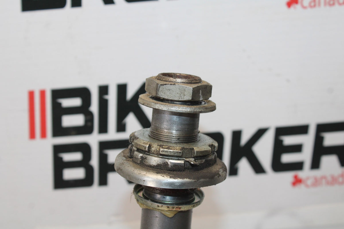 84 HONDA INTERCEPTOR 1000 VF1000F FRONT FORKS CLAMP LOWER TRIPLE TREE STEM BB878