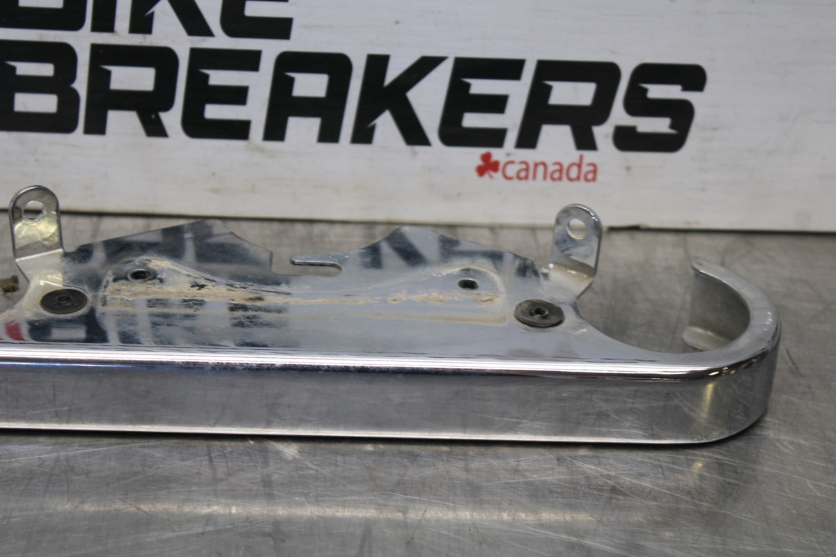 02 KAWASAKI VULCAN 800 VN800B CLASSIC FORKS LOWER TRIPLE TREE CHROME COVER BB862