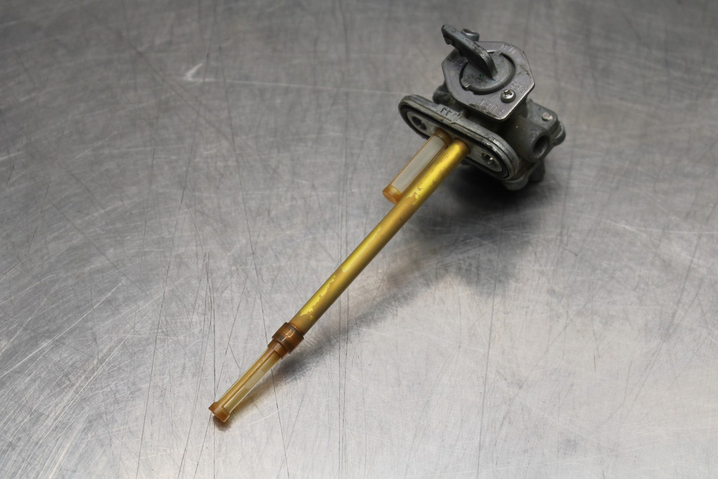 08-18 KAWASAKI KLR650 FUEL GAS TANK PETCOCK SHUT ON OFF VALVE BB183