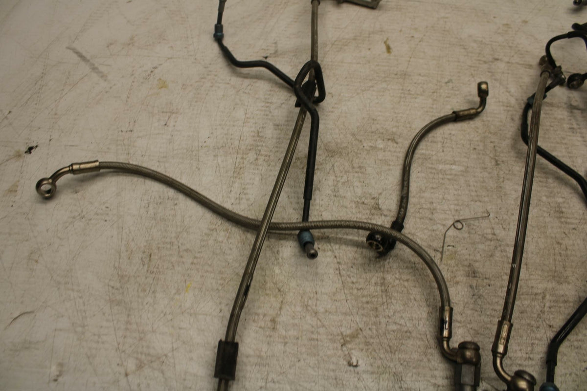 07-13 BMW R1200GS ADVENTURE FRONT REAR BACK ABS HOSE SET LINES HOSES BB368