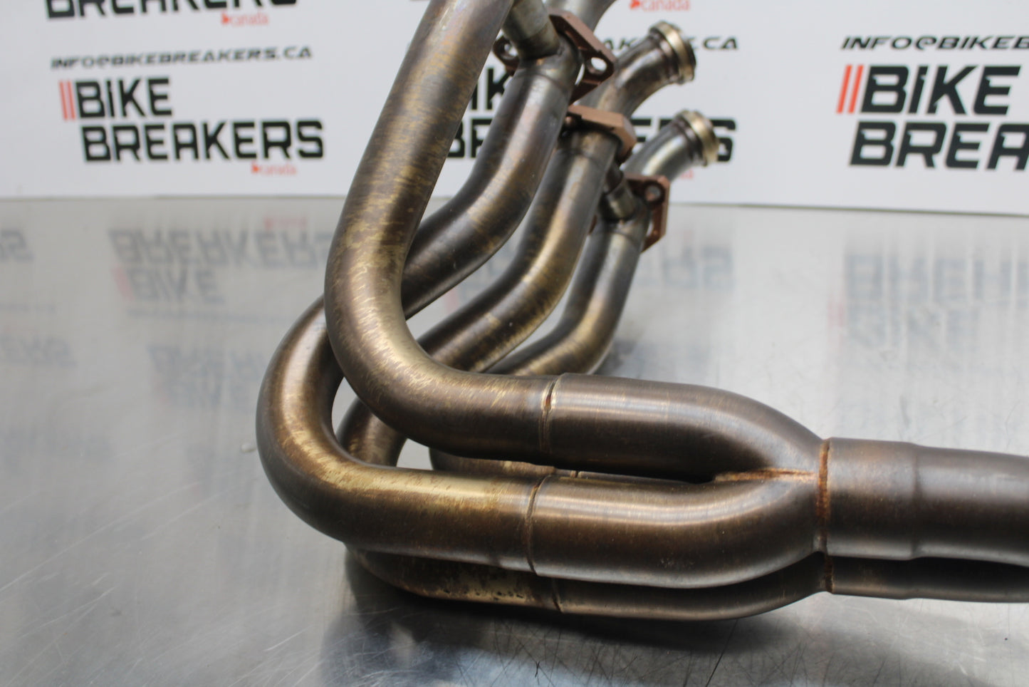 13-17 KAWASAKI NINJA ZX6R TWO BROTHERS FULL EXHAUST SYSTEM HEADERS  BB143