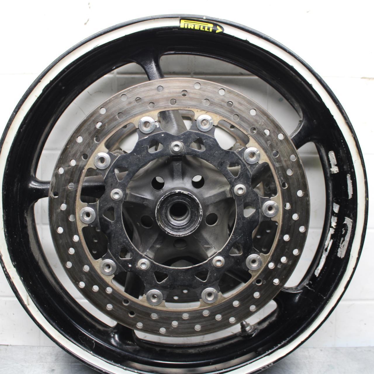 05 YAMAHA YZF R6S FRONT WHEEL LEFT RIGHT BRAKE ROTORS DISCS BB600