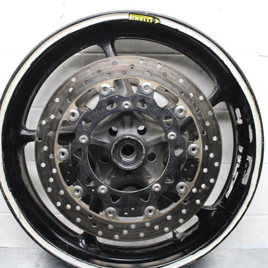 05 YAMAHA YZF R6S FRONT WHEEL LEFT RIGHT BRAKE ROTORS DISCS BB600