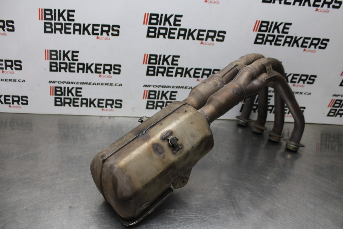 08-16 YAMAHA YZF R6 EXHAUST HEADER PIPES MANIFOLD BB856