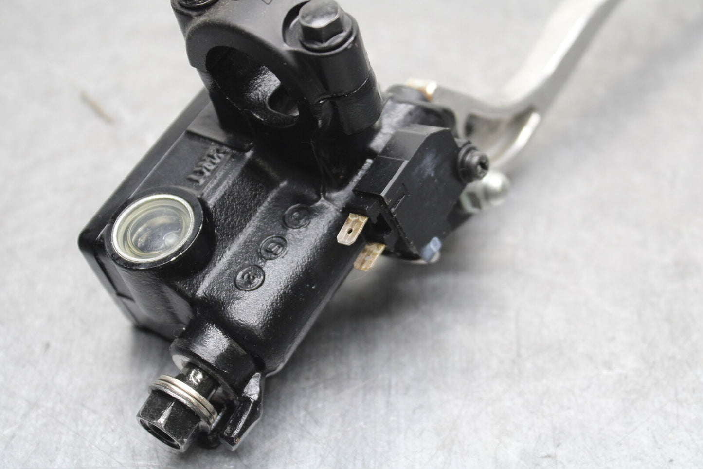 13-15 HONDA CBR500R FRONT BRAKE MASTER CYLINDER w/ LEVER 45510-MGZ-305 BB315
