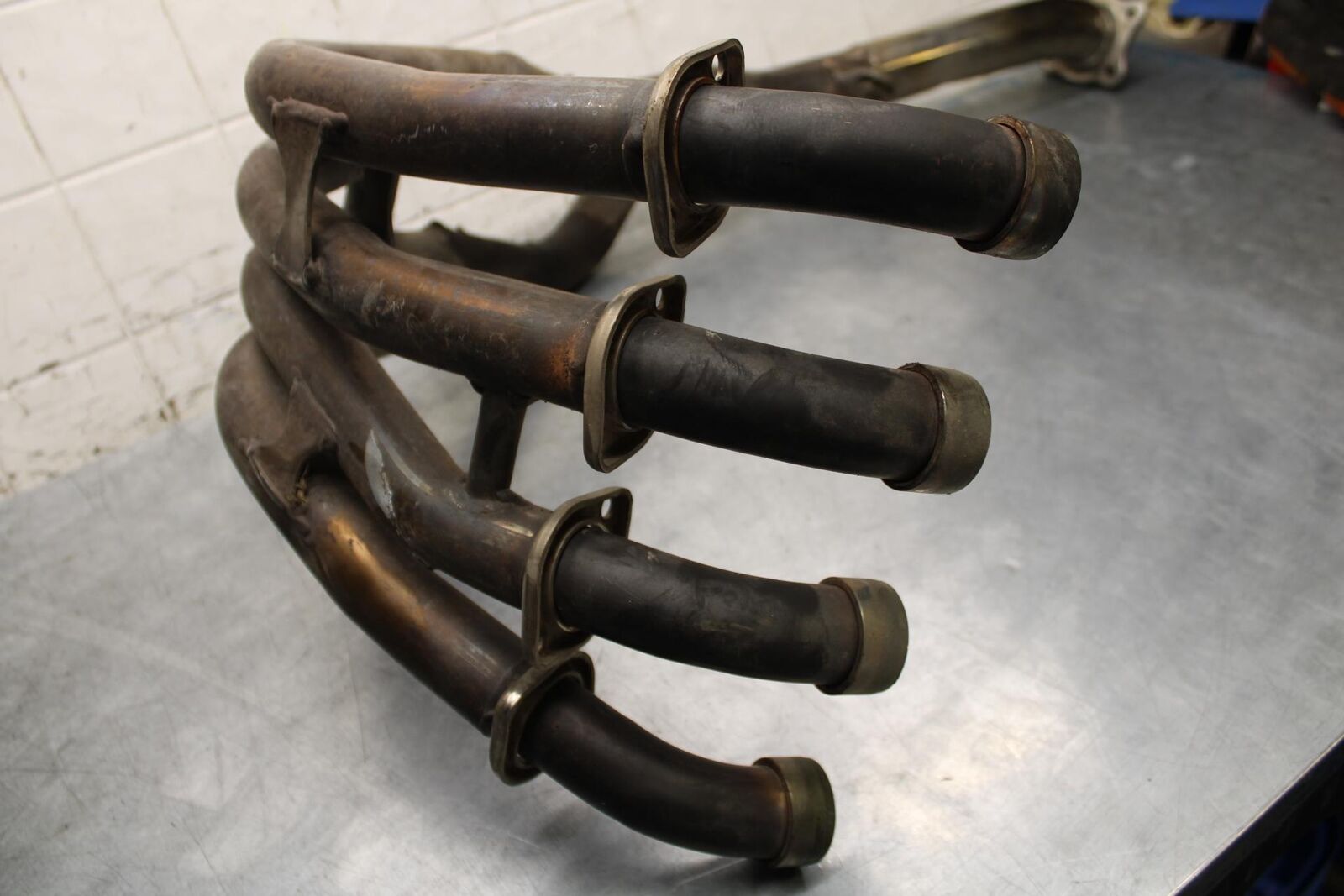 2001 Suzuki GSXR600 EXHAUST HEADER PIPES MANIFOLD 14100-39F01 BB59