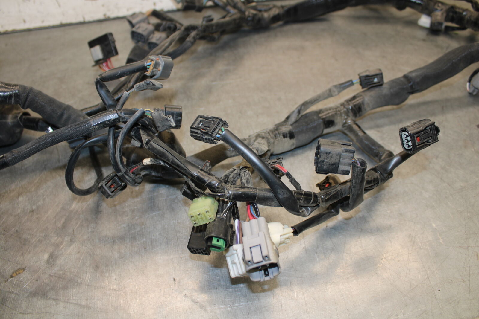 19-23 KAWASAKI NINJA ZX6R MAIN ENGINE WIRING HARNESS MOTOR WIRE LOOM BB701