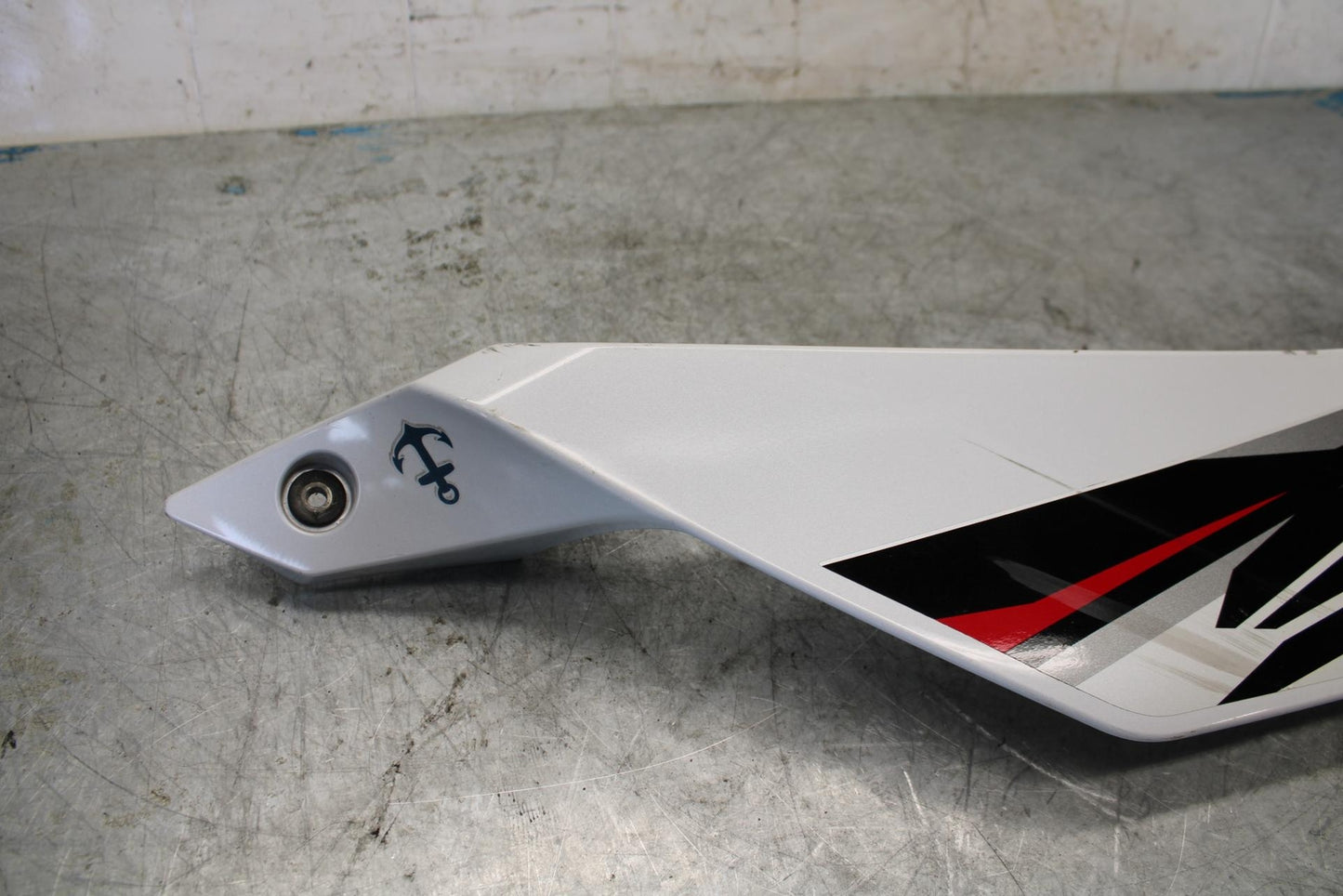 08-16 YAMAHA YZF R6 RIGHT LOWER MID UPPER SIDE FAIRING COWL  BB431