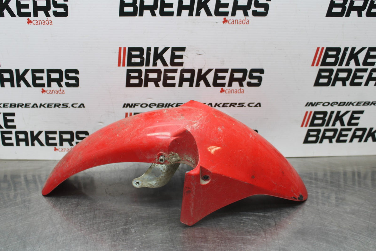 08 HONDA CBR125R FRONT WHEEL FENDER COWL FAIRING BB804