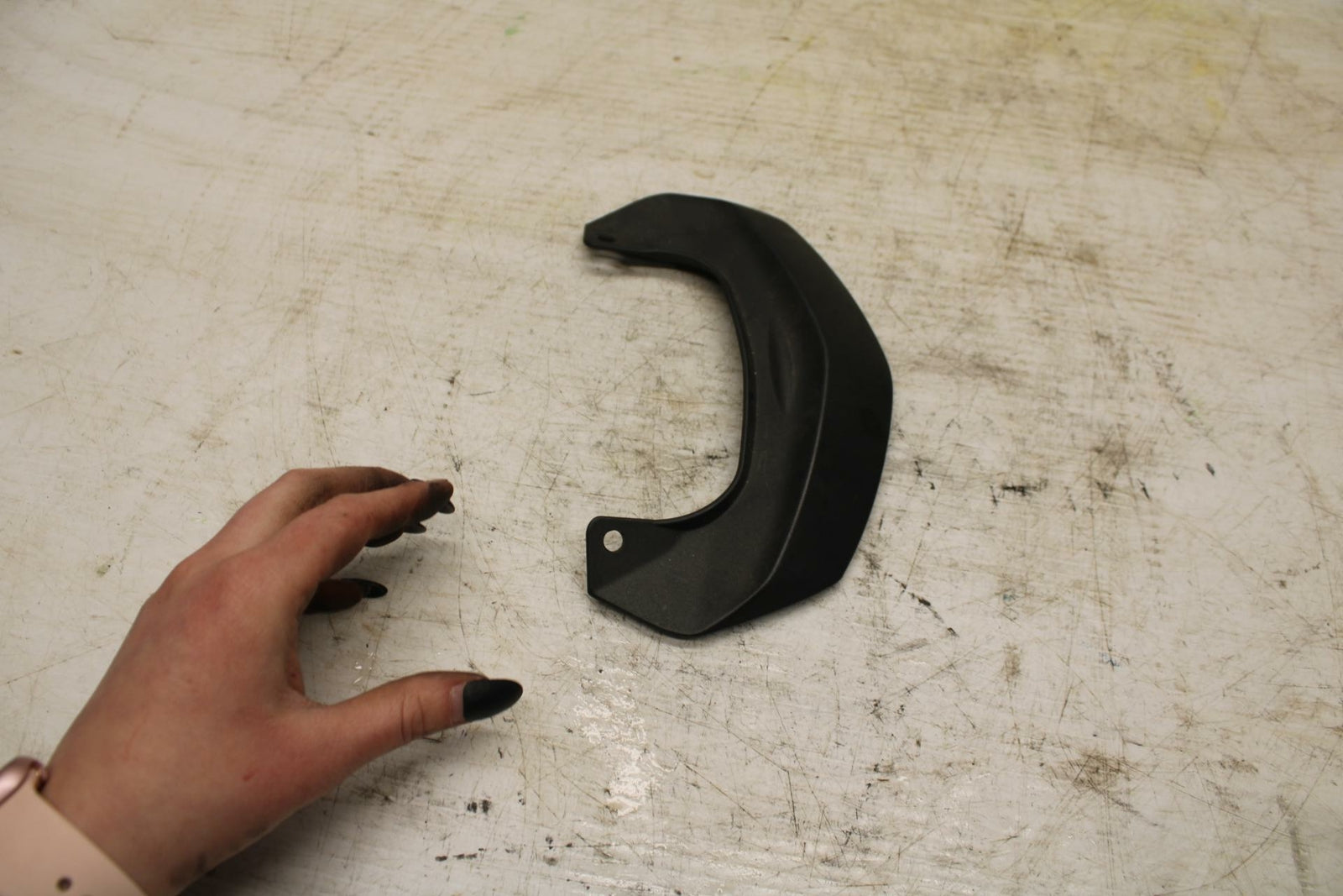 11-12 KAWASAKI NINJA 400 EX400 C REAR BACK TAIL FAIRING COWL SHROUD BB358