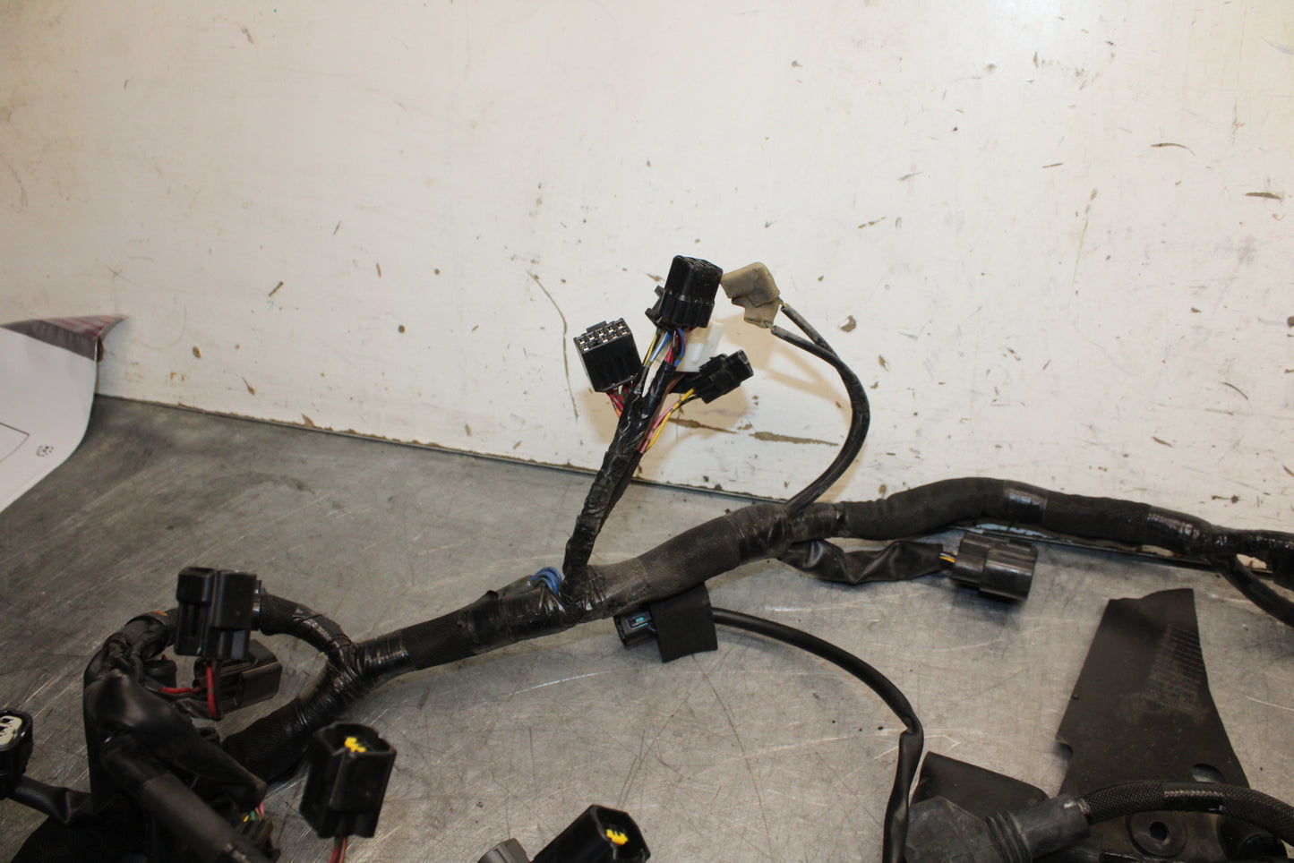 13-18 KAWASAKI NINJA ZX6R MAIN ENGINE WIRING HARNESS WIRE LOOM 26031-1548 BB682