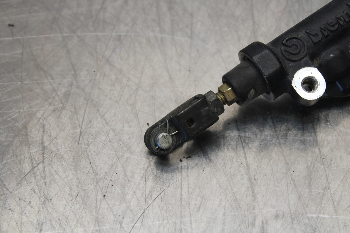 04 YAMAHA ROAD STAR XV1700A REAR BACK BRAKE MASTER CYLINDER W RESERVOIR BB155