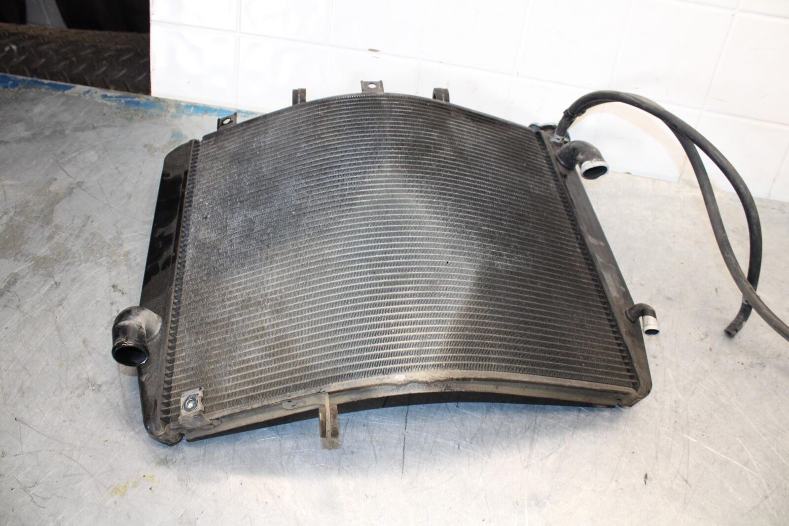 06-07 KAWASAKI NINJA ZX14R ENGINE RADIATOR MOTOR COOLER COOLING RADIATER BB433
