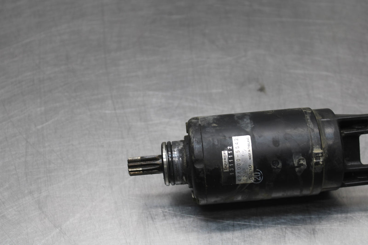15 TRIUMPH TIGER 800 ENGINE STARTING STARTER MOTOR -DC 12V BB873