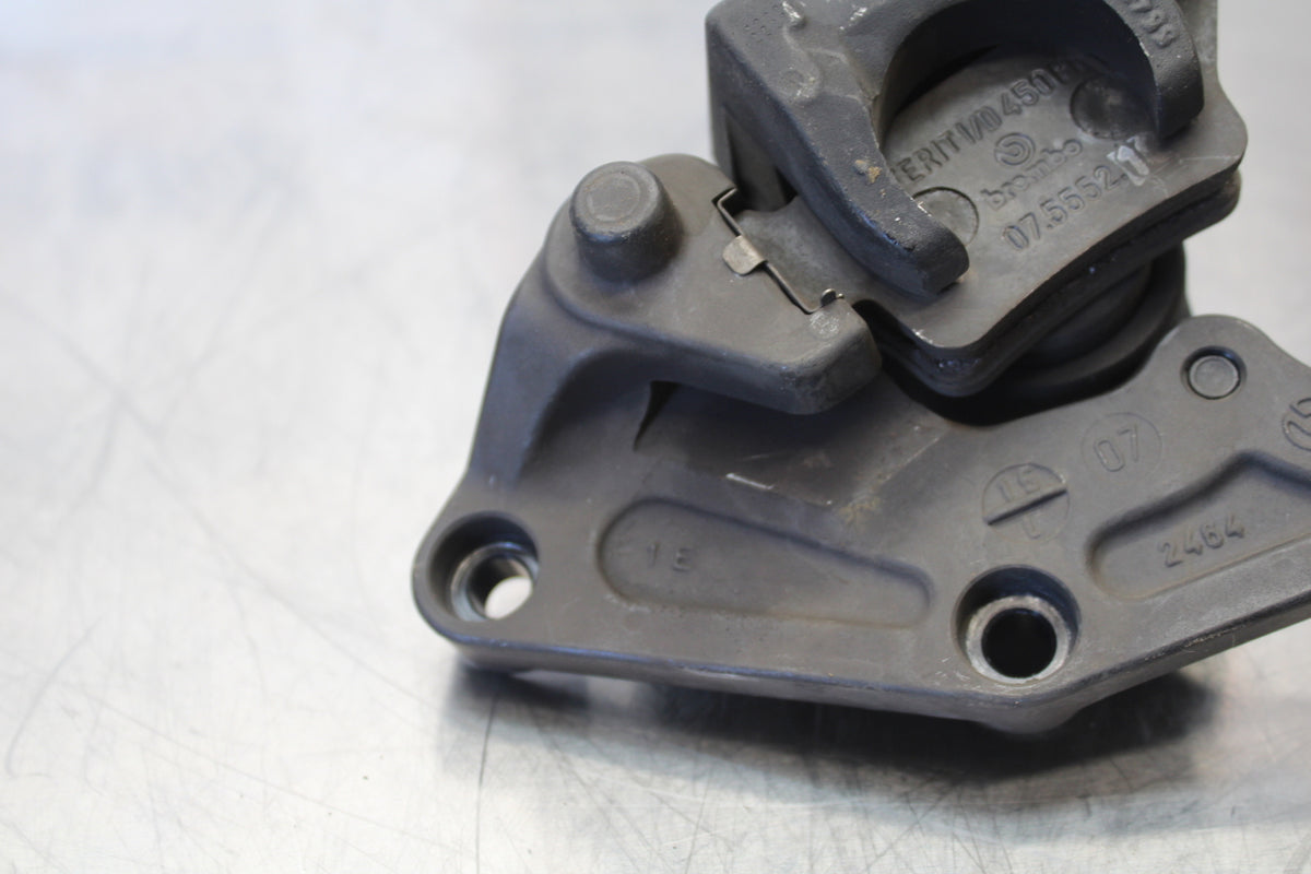 06-12 BMW F800ST REAR BACK BRAKE CALIPER W MOUNT BRACKET BB144