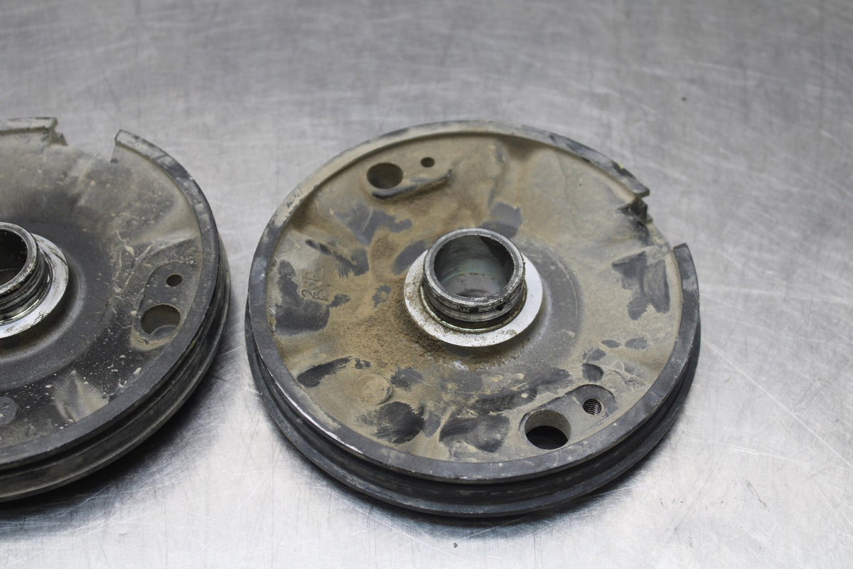 18 YAMAHA SUPER TENERE FRONT REAR ABS SENSOR MOUNTING PLATE SET BB832