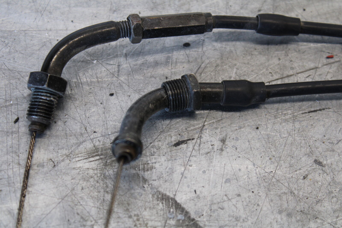 03-04 HONDA CBR600RR THROTTLE CABLES LINES 17910-MBW-D20 17920-MBW-D20 BB661
