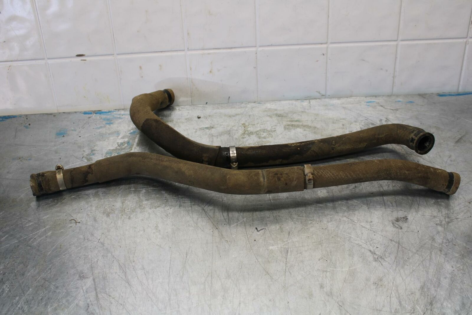 06-20 YAMAHA RAPTOR 700 YFM700R RADIATOR HOSES ENGINE COOLANT PIPES HOSE BB414