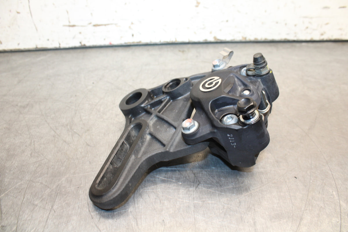 21-24 APRILIA TUONO 660 FACTORY REAR BACK BRAKE CALIPER W MOUNT BRACKET BB733
