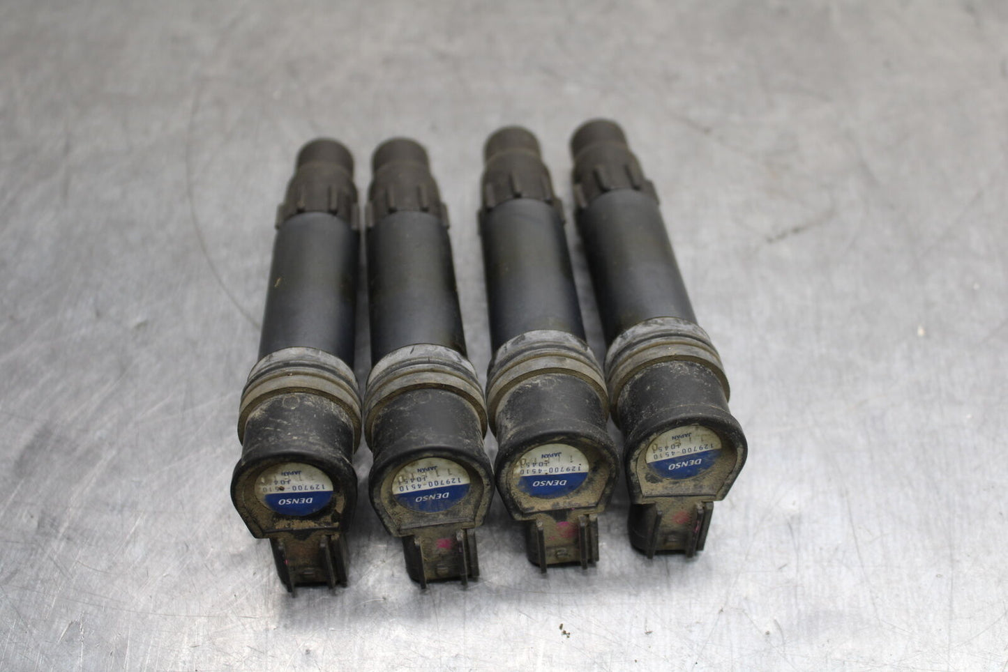 03-04 HONDA CBR600RR IGNITION COILS COIL SPARK PLUG CAPS BB114