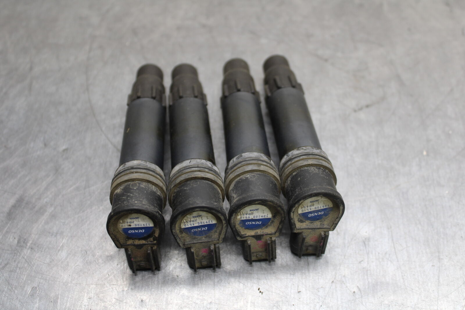 03-04 HONDA CBR600RR IGNITION COILS COIL SPARK PLUG CAPS BB114