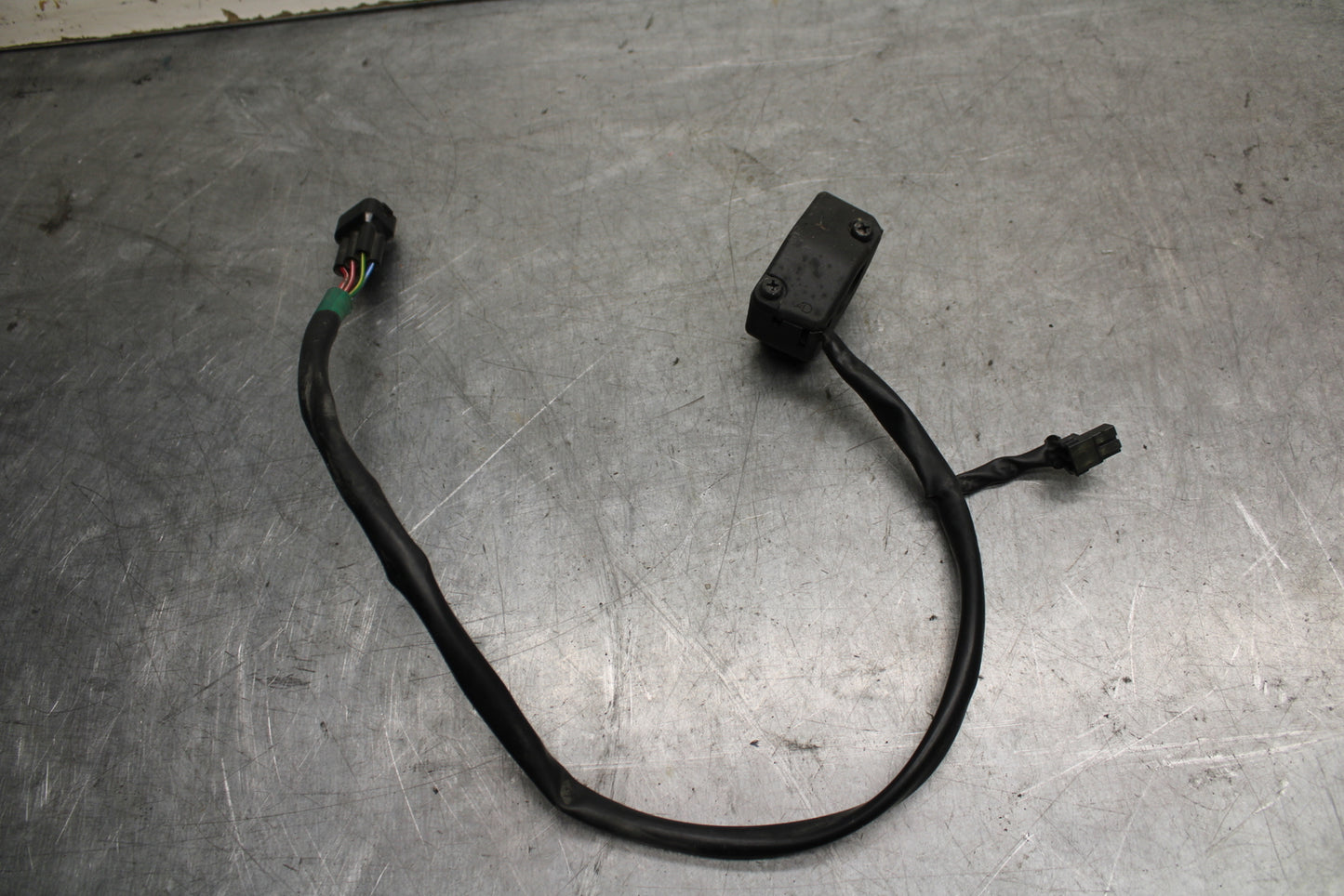 13-18 KAWASAKI NINJA ZX6R RIGHT CLIP ON HANDLE KILL OFF START SWITCH BB666