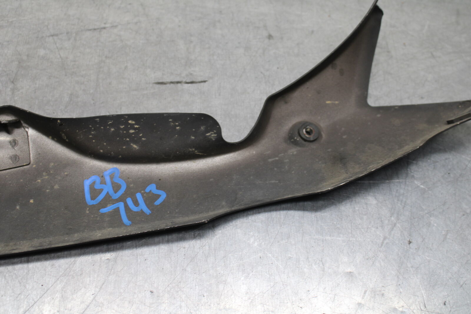 12-13 KAWASAKI Z1000 EXHAUST PIPE COVER HEAT SHIELD GUARD BB743