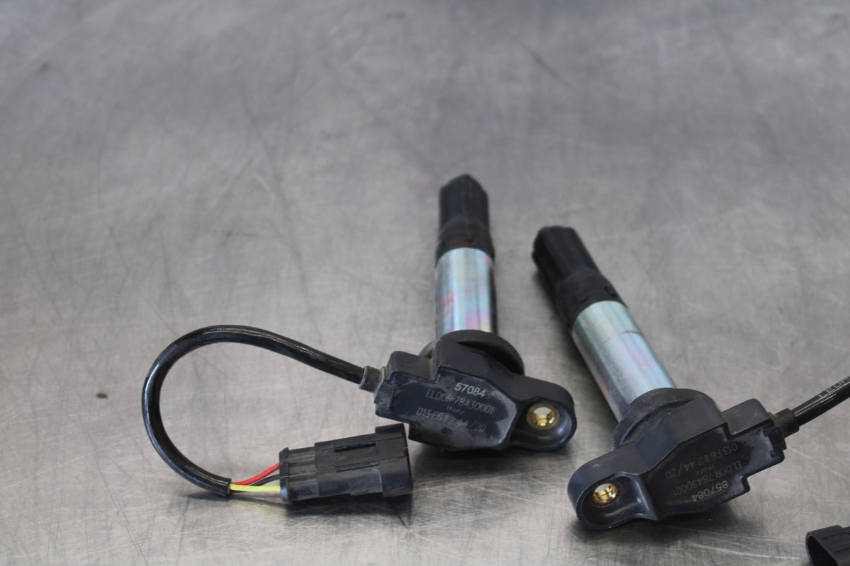 20-23 APRILIA RS660 IGNITION COILS COIL SPARK PLUG CAPS BB889