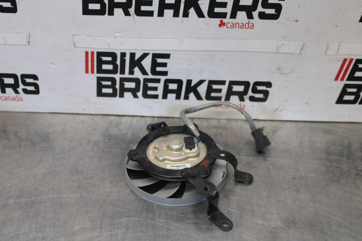 08-16 YAMAHA YZF R6 RIGHT ENGINE RADIATOR COOLING FAN MOTOR BB929