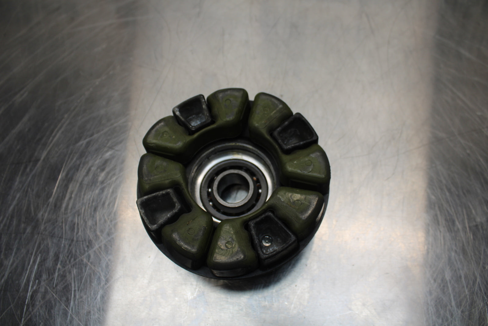 13-17 KAWASAKI NINJA ZX6R ZX636 ABS REAR HUB & DAMPERS CUSH ABSORBERS BB143