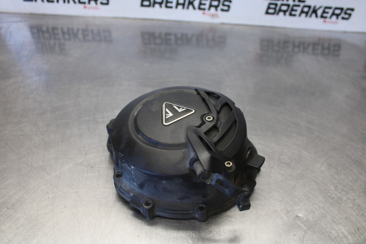 15 TRIUMPH TIGER 800 CLUTCH SIDE ENGINE MOTOR COVER BB873