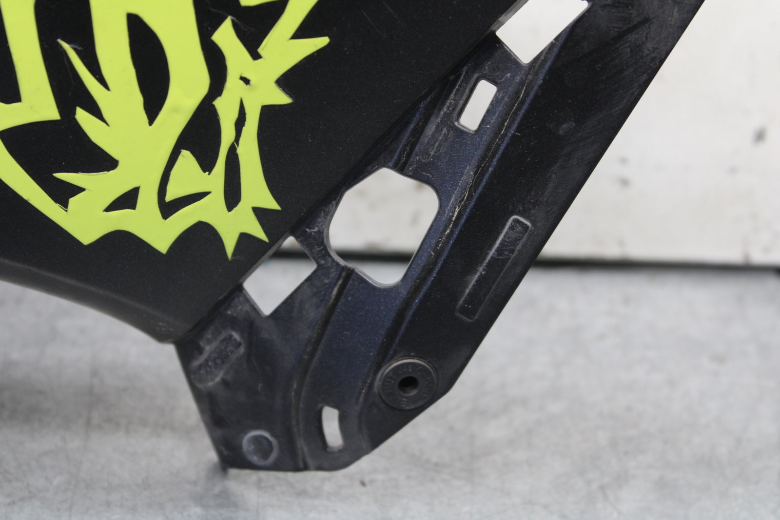 13-18 KAWASAKI NINJA ZX6R LEFT LOWER MID UPPER SIDE FAIRING COWL BB666