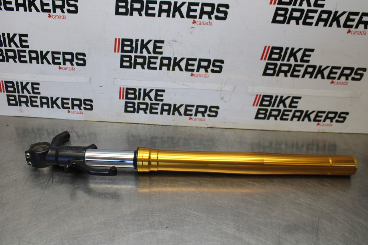 24 KAWASAKI NINJA ZX6R ZX636 ABS 40TH ANNIVERSARY RIGHT FRONT FORK SHOCK BB911
