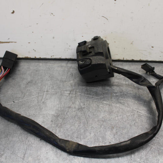 09-12 KAWASAKI NINJA ZX6R ZX600R LEFT CLIP ON HANDLE HORN SIGNALS SWITCH BB617