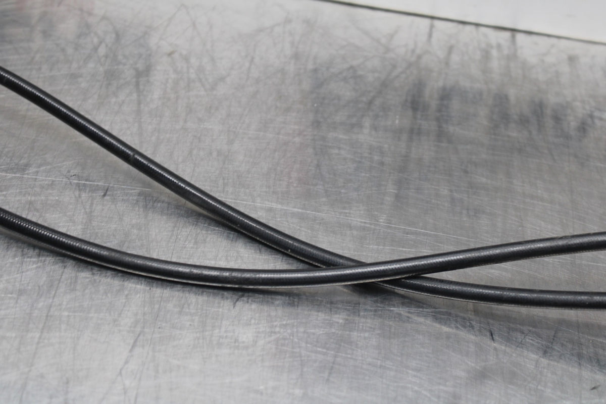 09 SUZUKI GSXR1000 BRAIDED FRONT BRAKE CALIPER HOSES LINES BB777