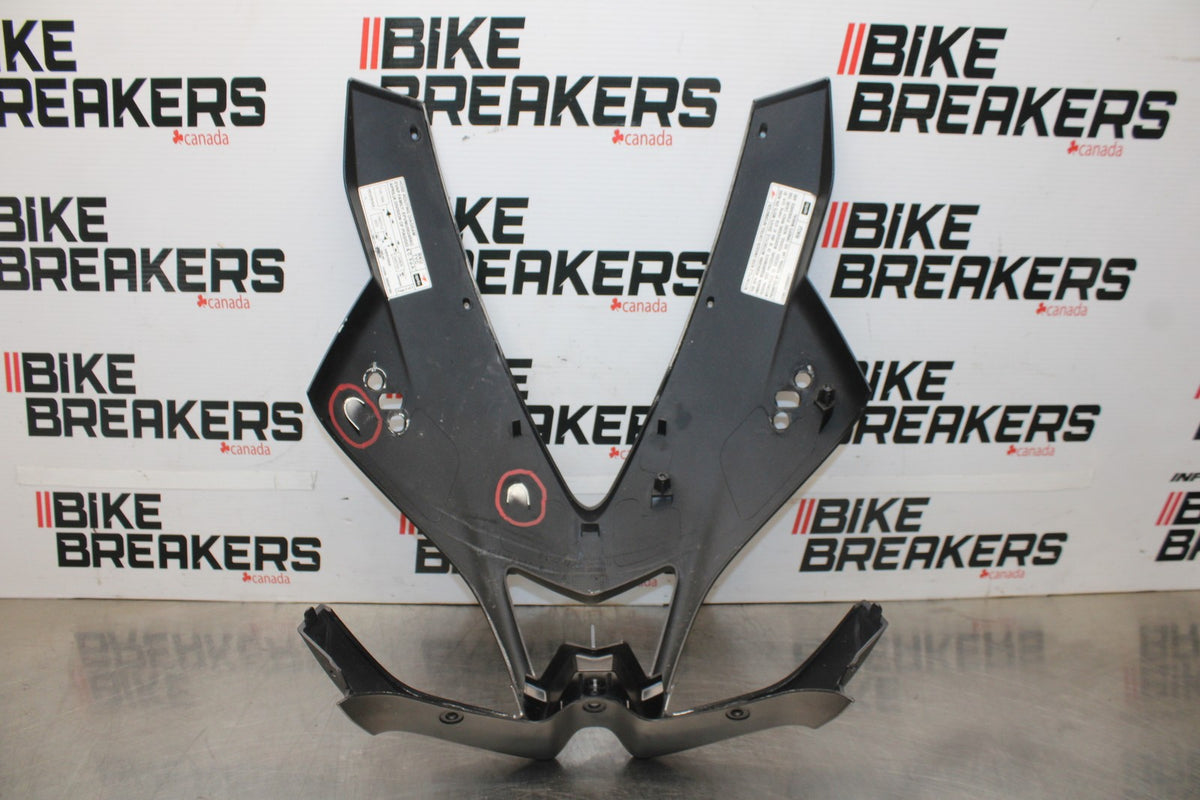 15 APRILIA RSV4 FACTORY APRC ABS FRONT UPPER NOSE FAIRING COWL SHROUD BB901