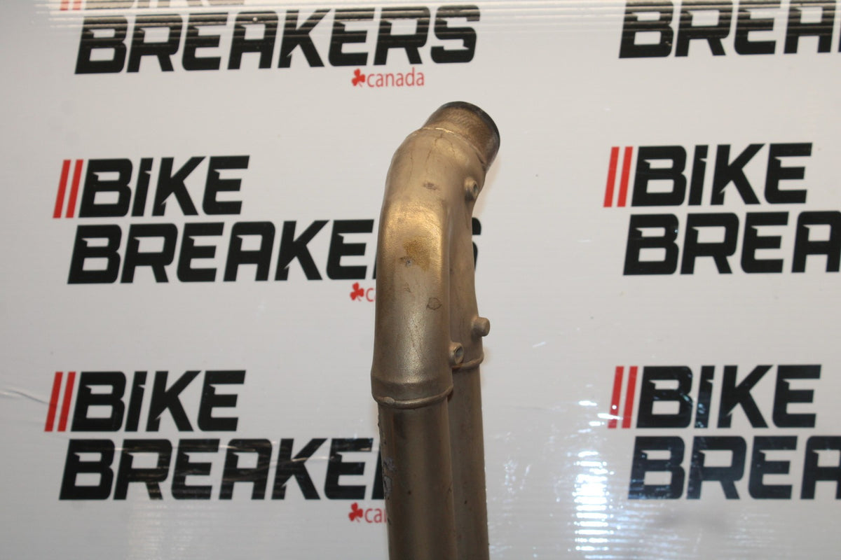 05-08 TRIUMPH SPEED TRIPLE 1050 EXHAUST PIPE MUFFLER SLIP ON SILENCER SET BB933