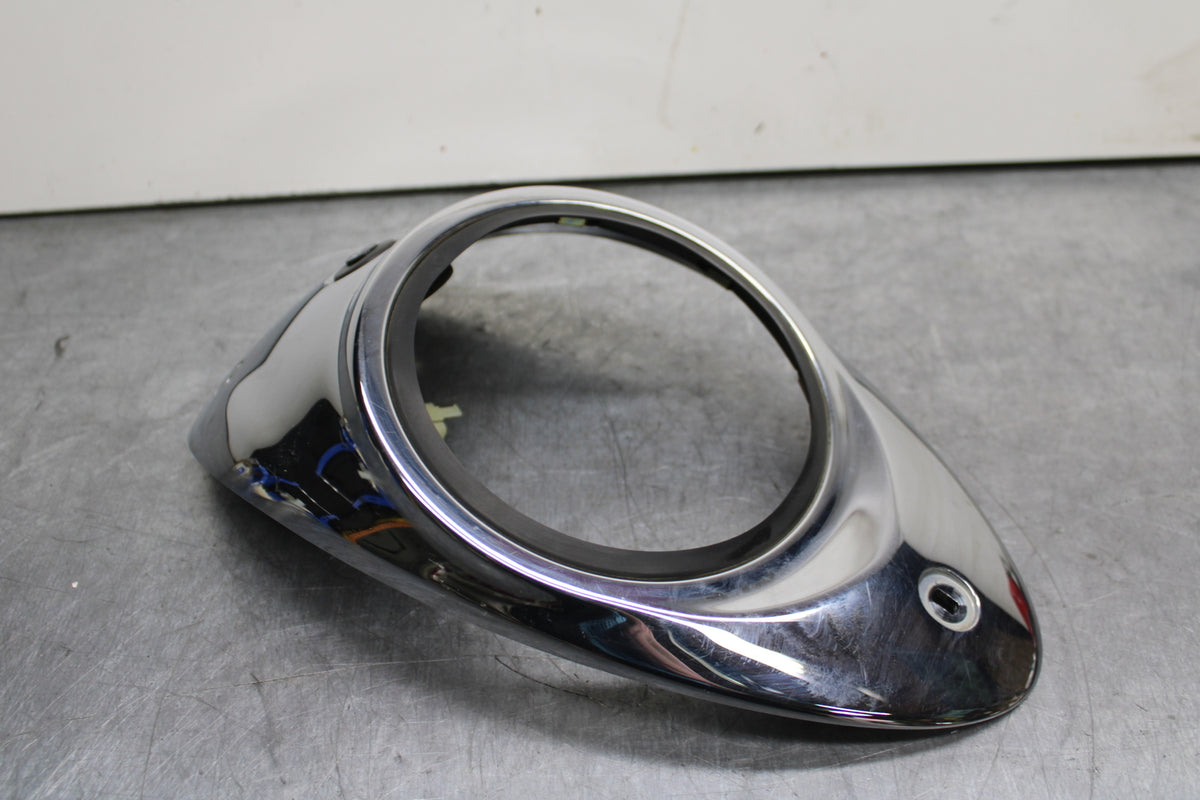 02-03 YAMAHA V STAR 1100 GAS TANK CAP COVER TRIM PANELCOWL FAIRING BB124