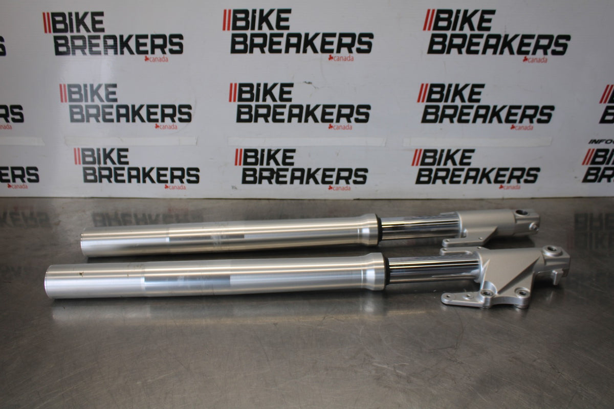 07 SUZUKI BOULEVARD M50 FRONT FORKS SHOCK SUSPENSION SET PAIR BB897