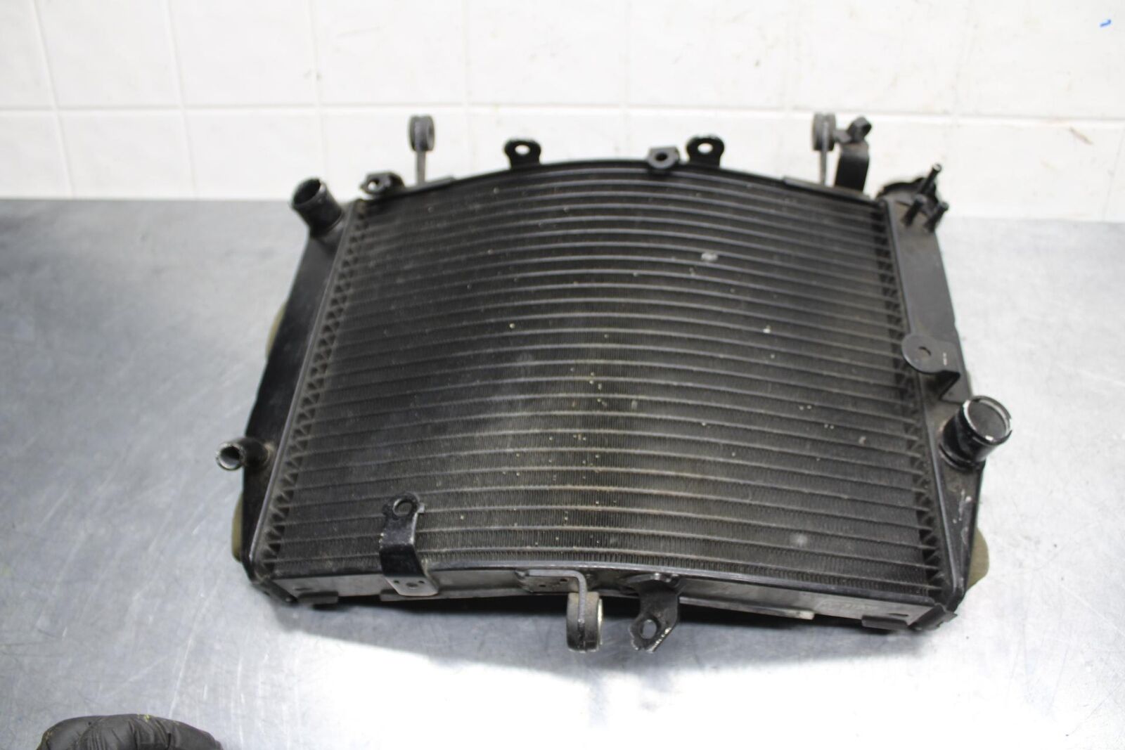 2007 Yamaha YZF R6S ENGINE RADIATOR MOTOR COOLER COOLING  BB594
