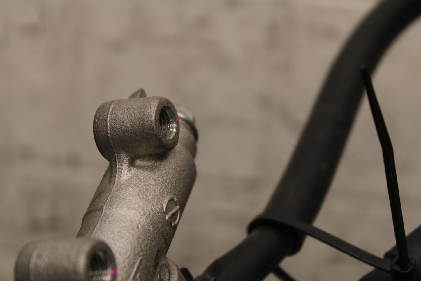 2014 Kawasaki Ninja 650 EX650E REAR BACK BRAKE MASTER CYLINDER W RESERVOIR BB569