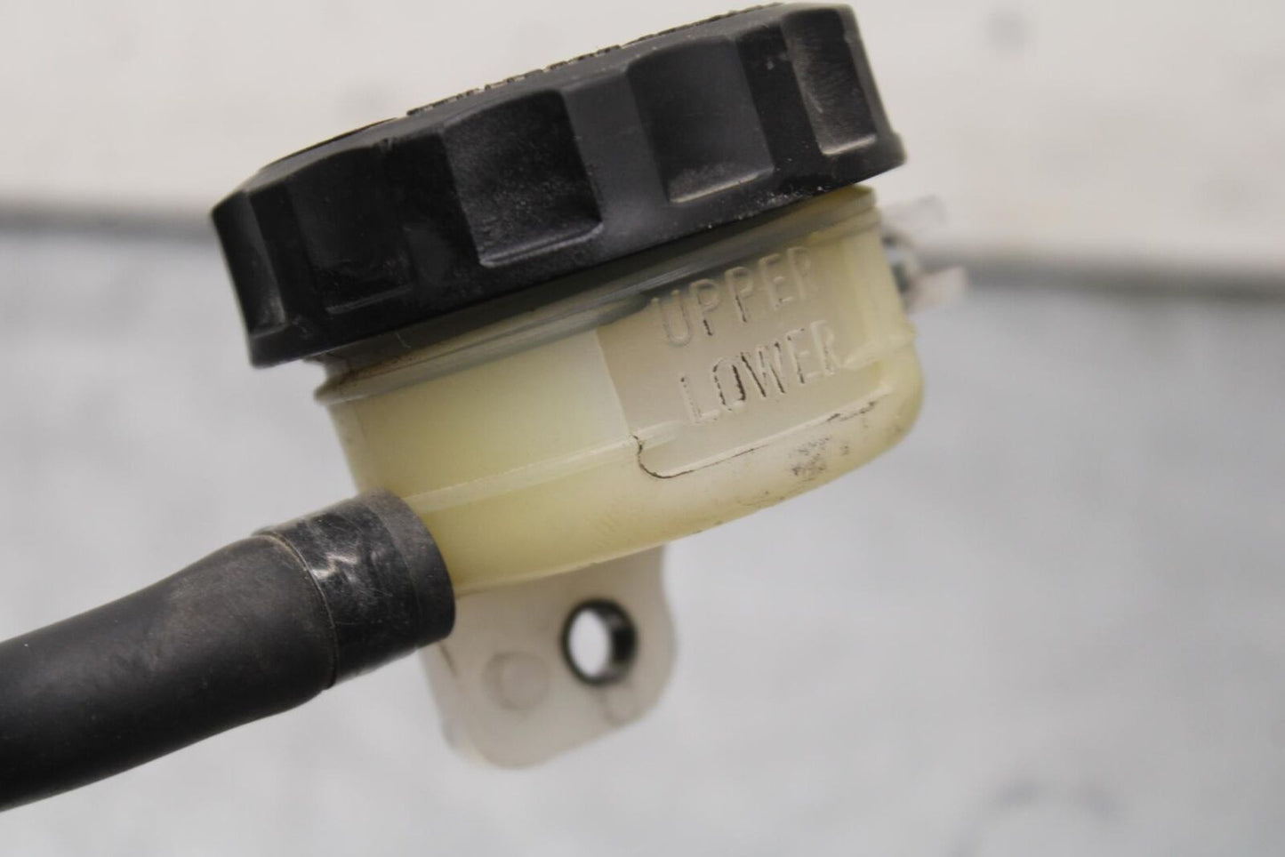 09-12 KAWASAKI NINJA ZX6R REAR BACK BRAKE MASTER CYLINDER W RESERVOIR BB640