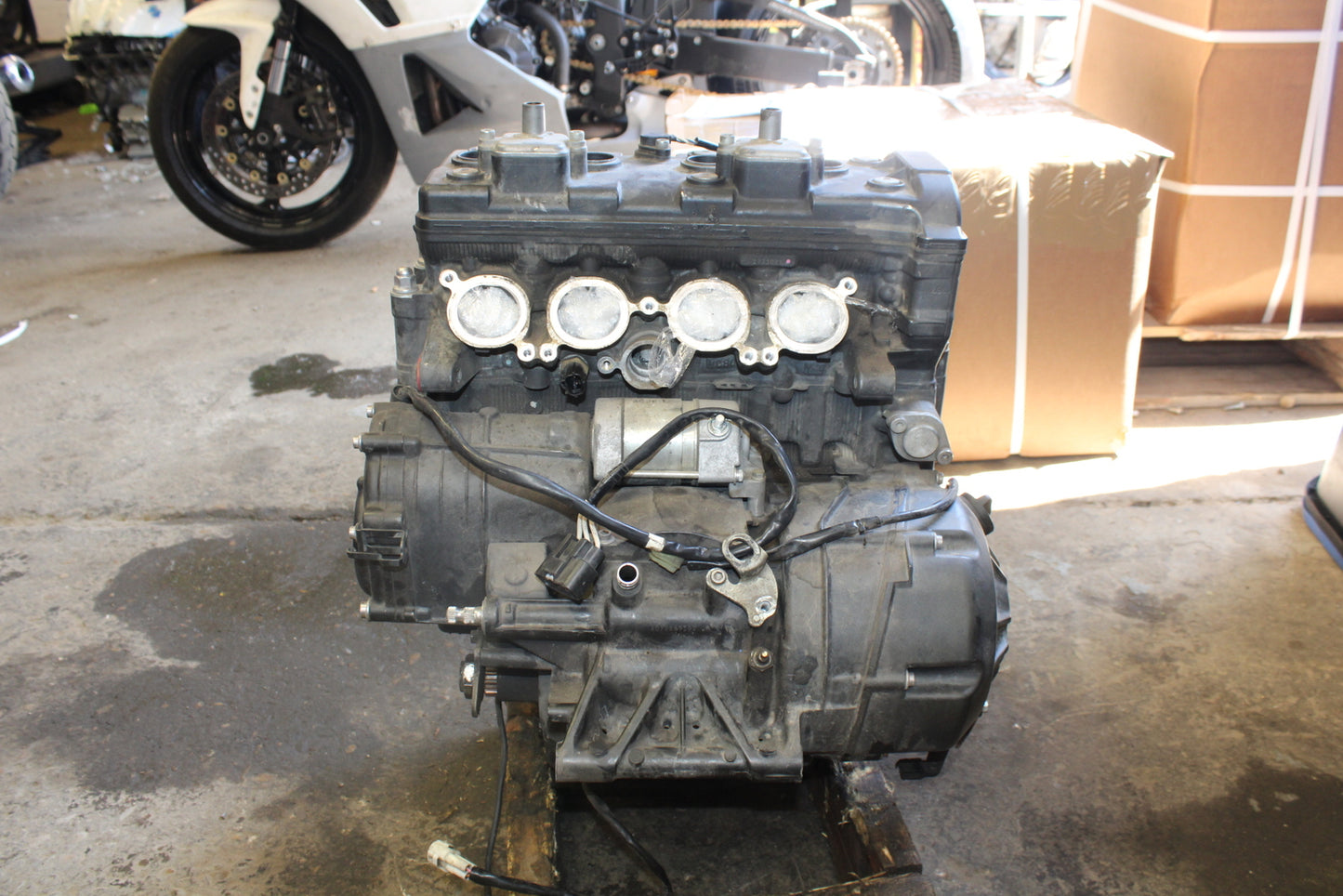 07-08 YAMAHA YZF R1 ENGINE MOTOR BB160